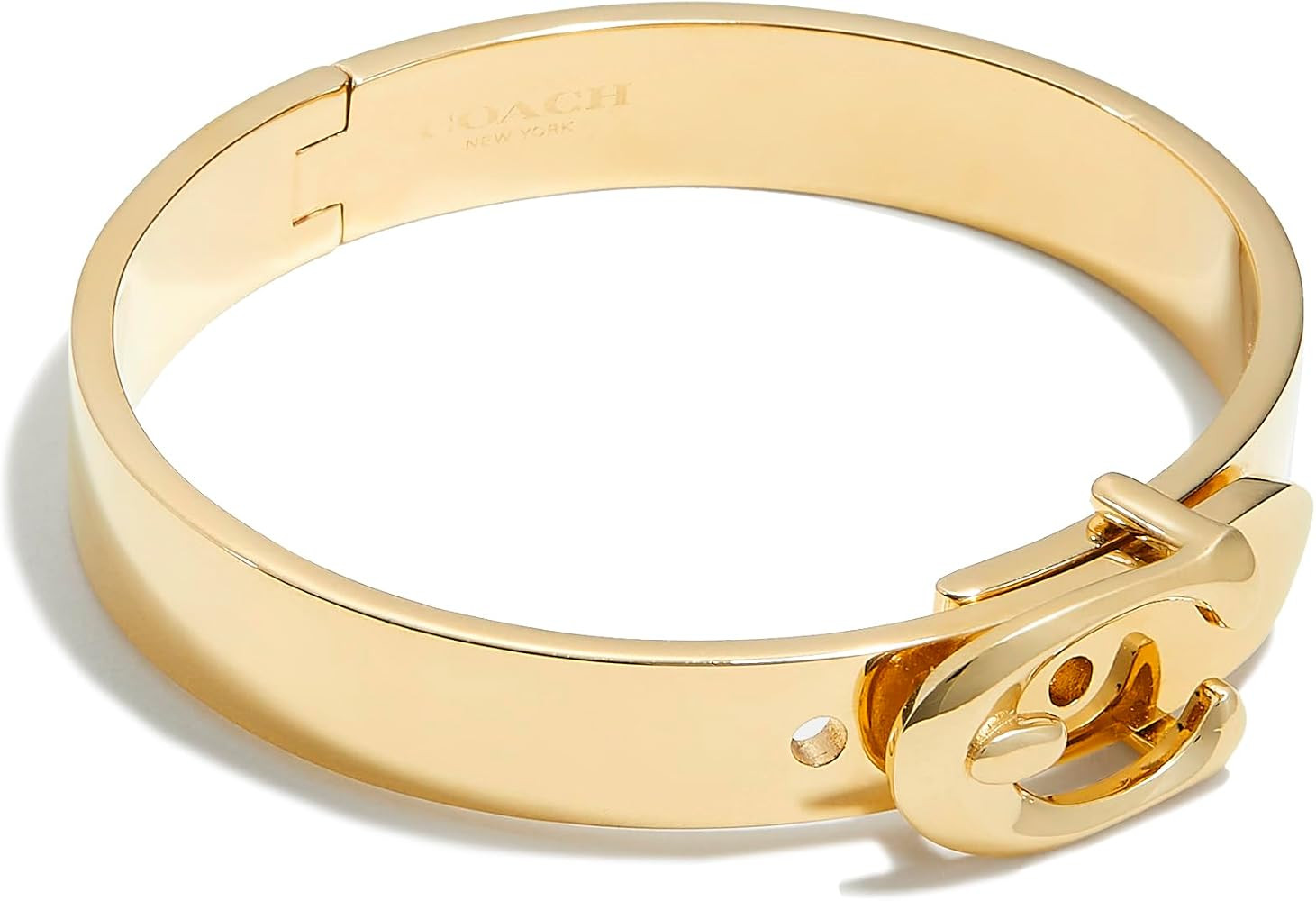 Coach Women's Signature C Buckle Bangle Bracelet | Amazon (US)