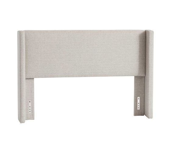 Elliot Shelter Upholstered Headboard | Pottery Barn (US)