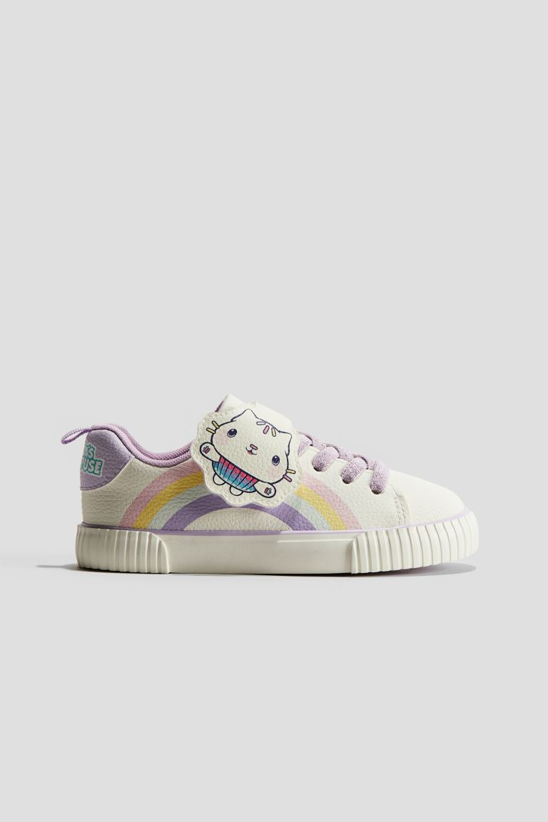 Sneakers - No heel - White/Gabby's Dollhouse - Kids | H&M US | H&M (US + CA)