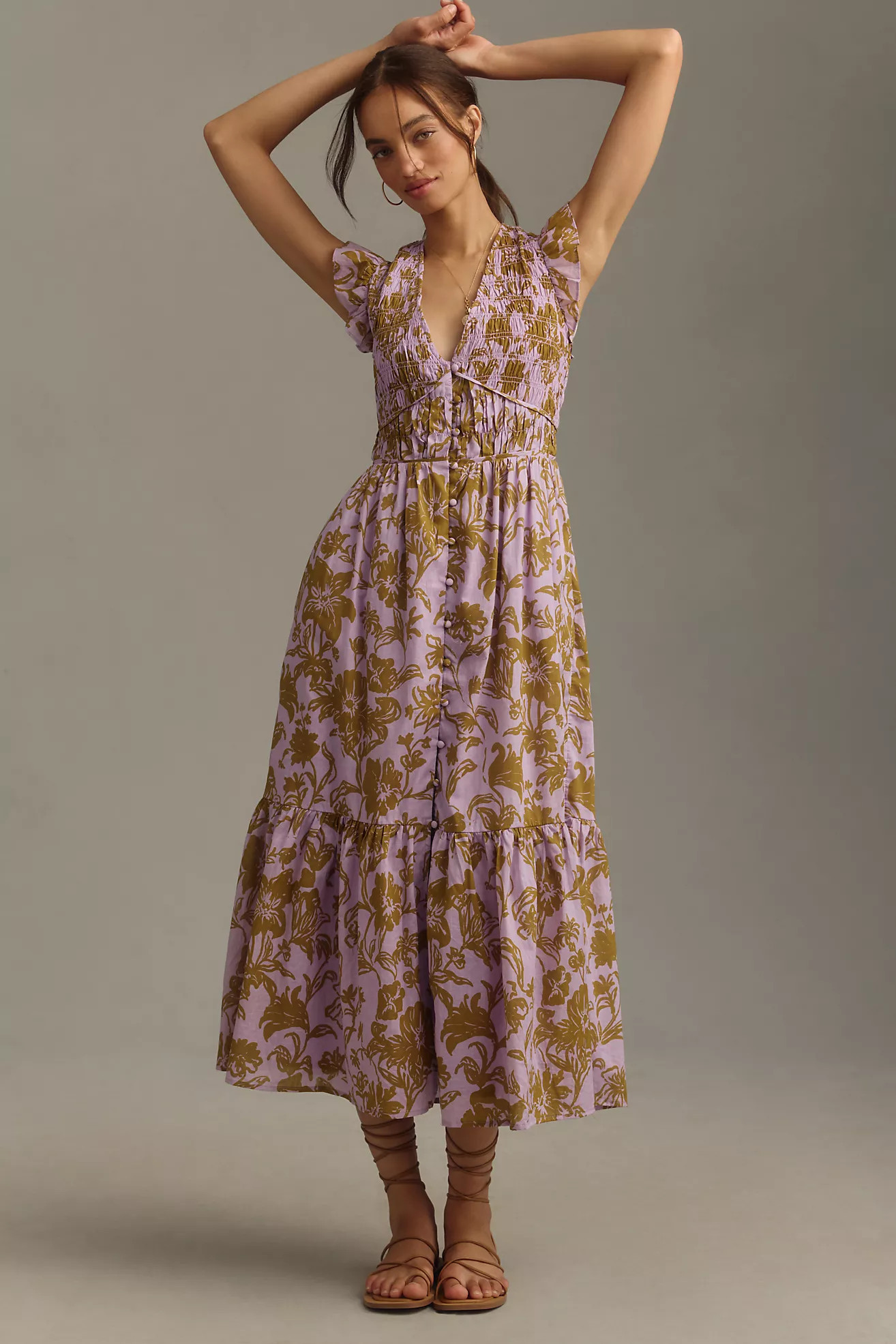 The Peregrine Midi Dress | Anthropologie (US)