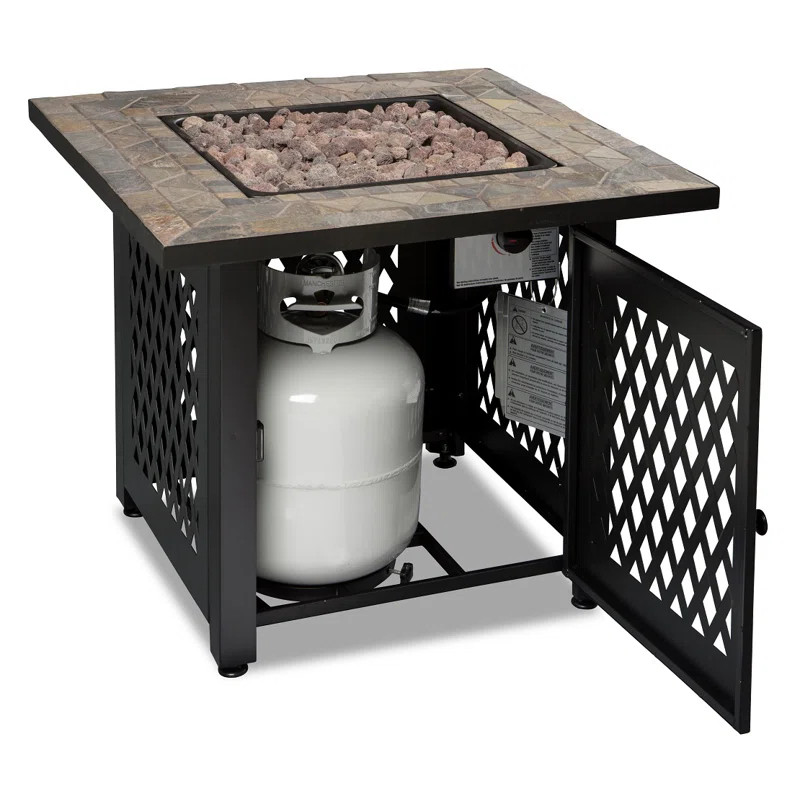 24" H x 30" W Steel Propane Outdoor Fire Pit | Wayfair North America