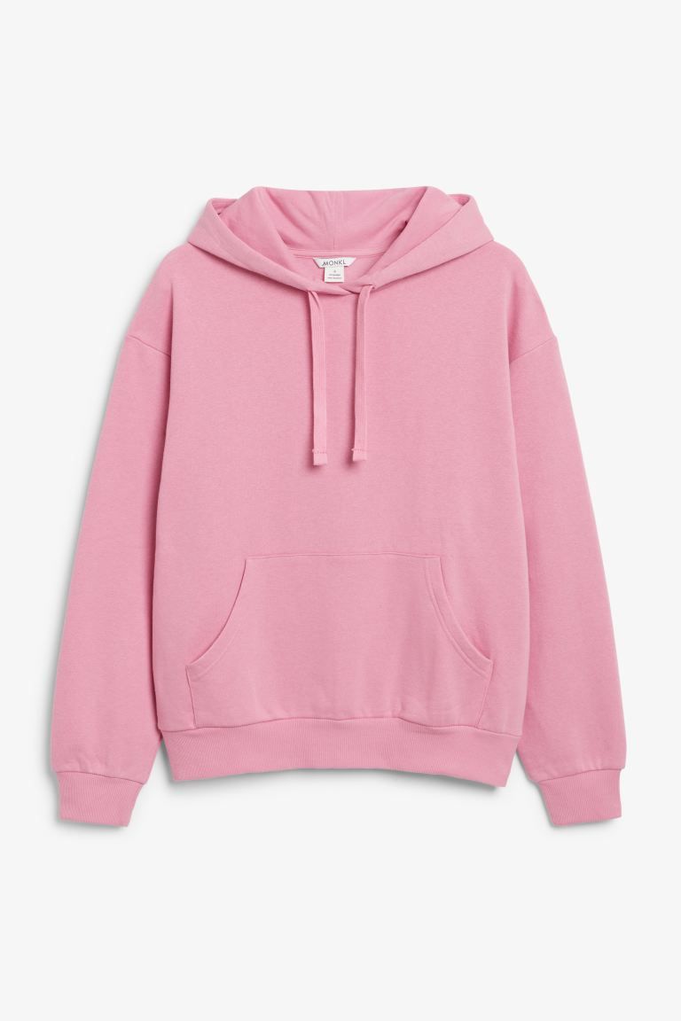 Soft drawstring hoodie - Bubblegum pink - Ladies | H&M GB | H&M (UK, MY, IN, SG, PH, TW, HK)