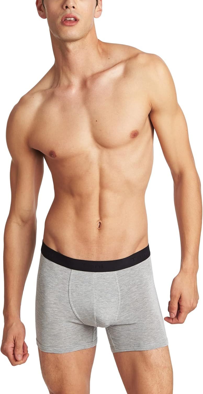 TANI Mens Boxer Briefs - Silkcut Printed Mens Underwear Waistband Boxer Shorts Fly Front Underwea... | Amazon (US)