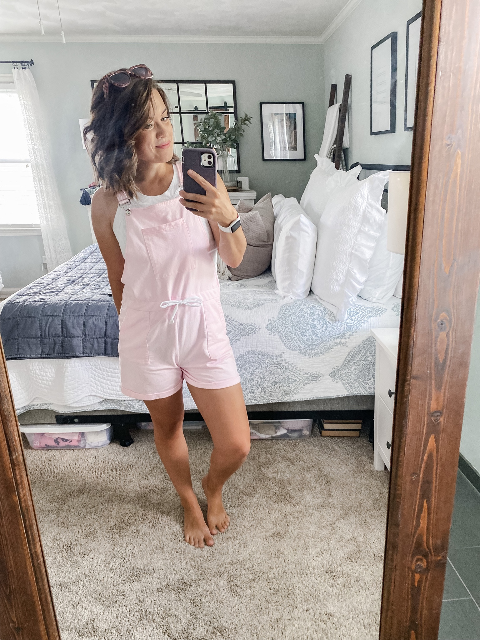 The cutest Amazon cotton overalls you ever did see. 😍 Plus, they couldn’t be more comfy! Lightweight and perfect for summer. Throw on and you’re ready to chase those little kids all day. 😆

Available in several colors! I’m wearing size medium. 

#LTKFind #LTKbeauty #LTKunder50
