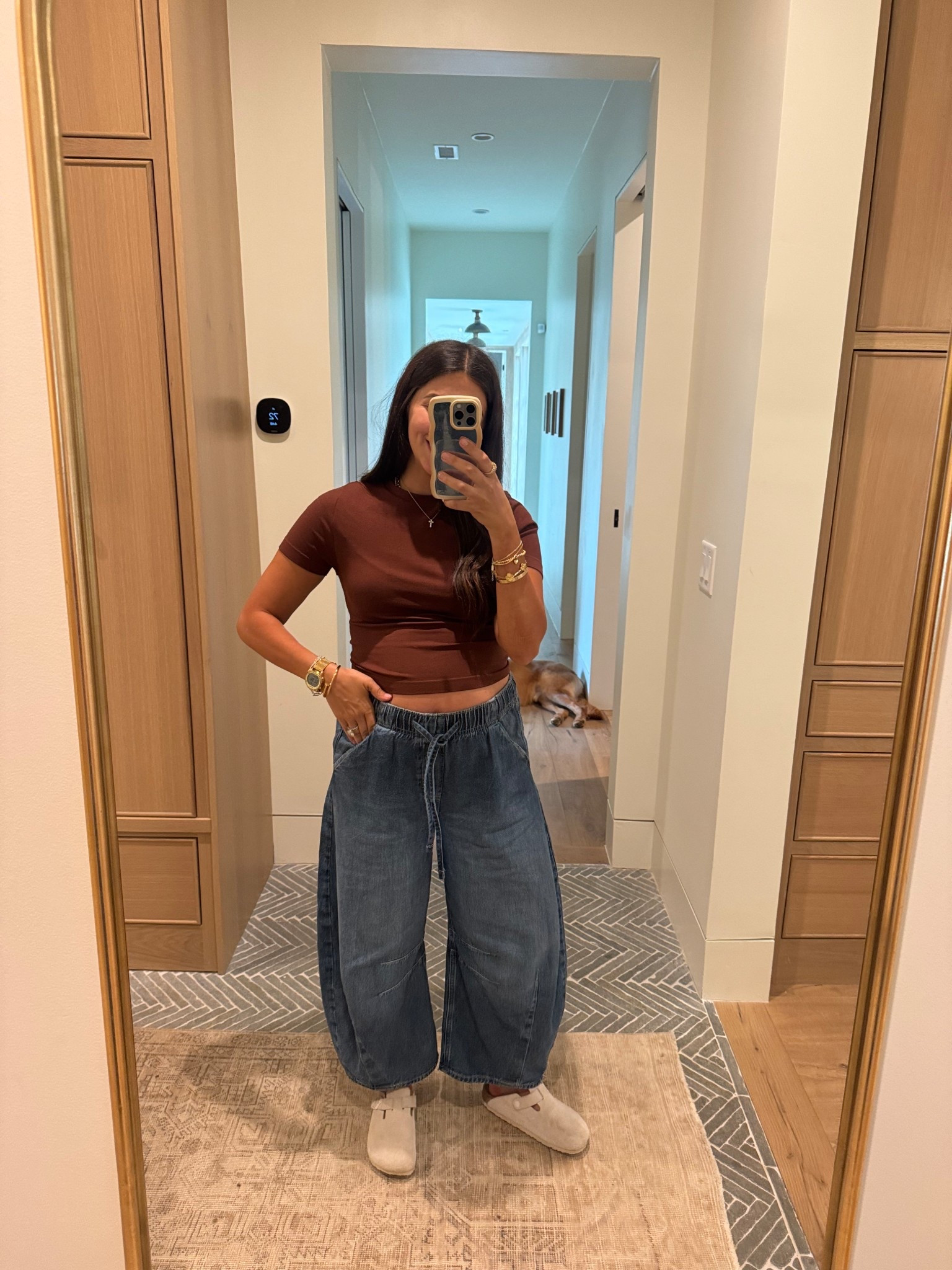 Top: medium
Jeans: medium short 

Dressupbuttercup.com #dressupbuttercup #dederaad 

#LTKFindsUnder100 #LTKStyleTip #LTKHoliday