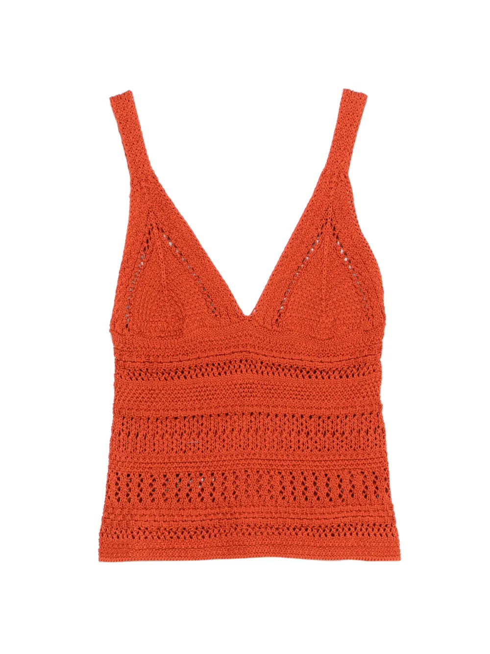 Rustic Elegance crochet top | Farfetch Global