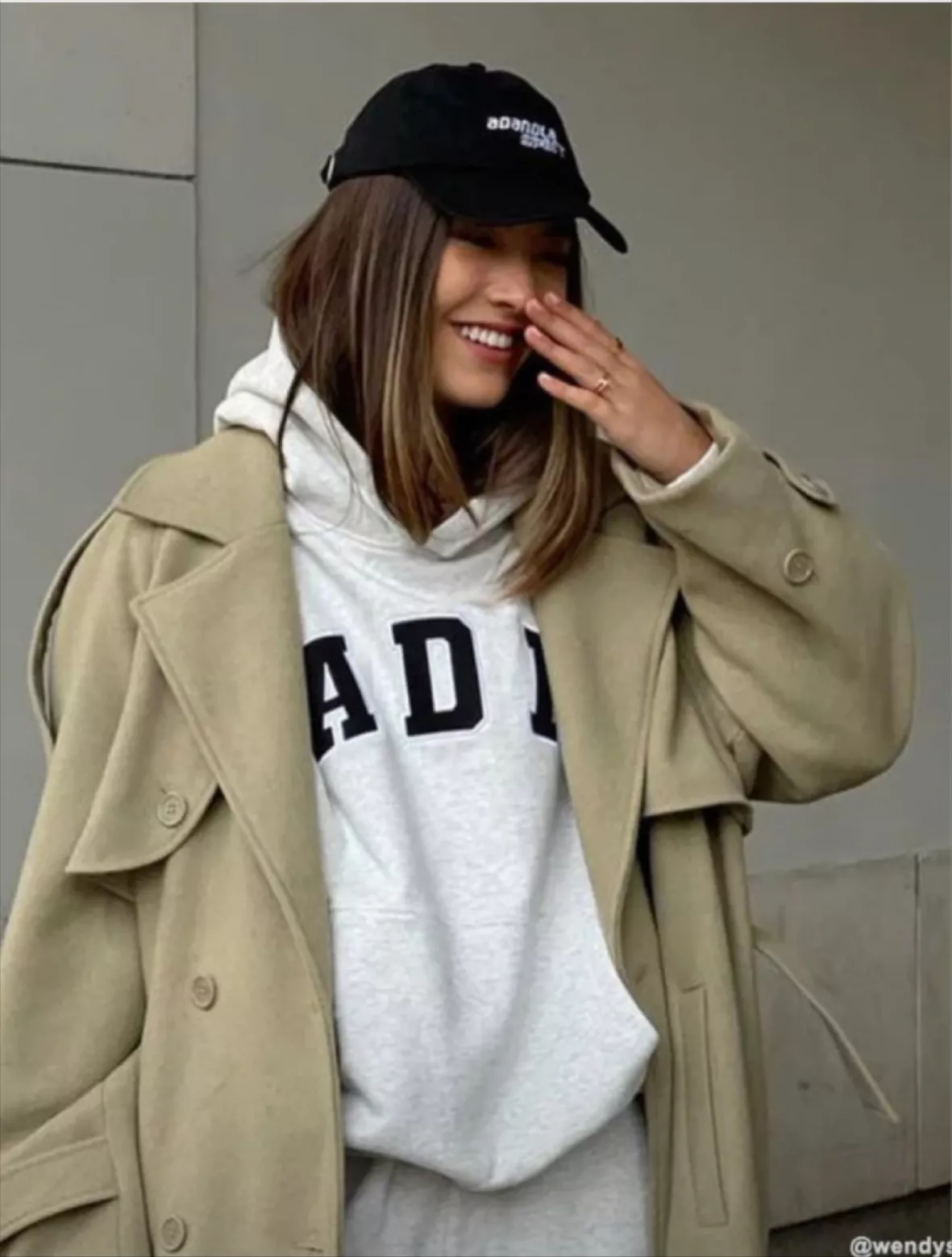 ADA Oversized Hoodie - Light Grey … curated on LTK