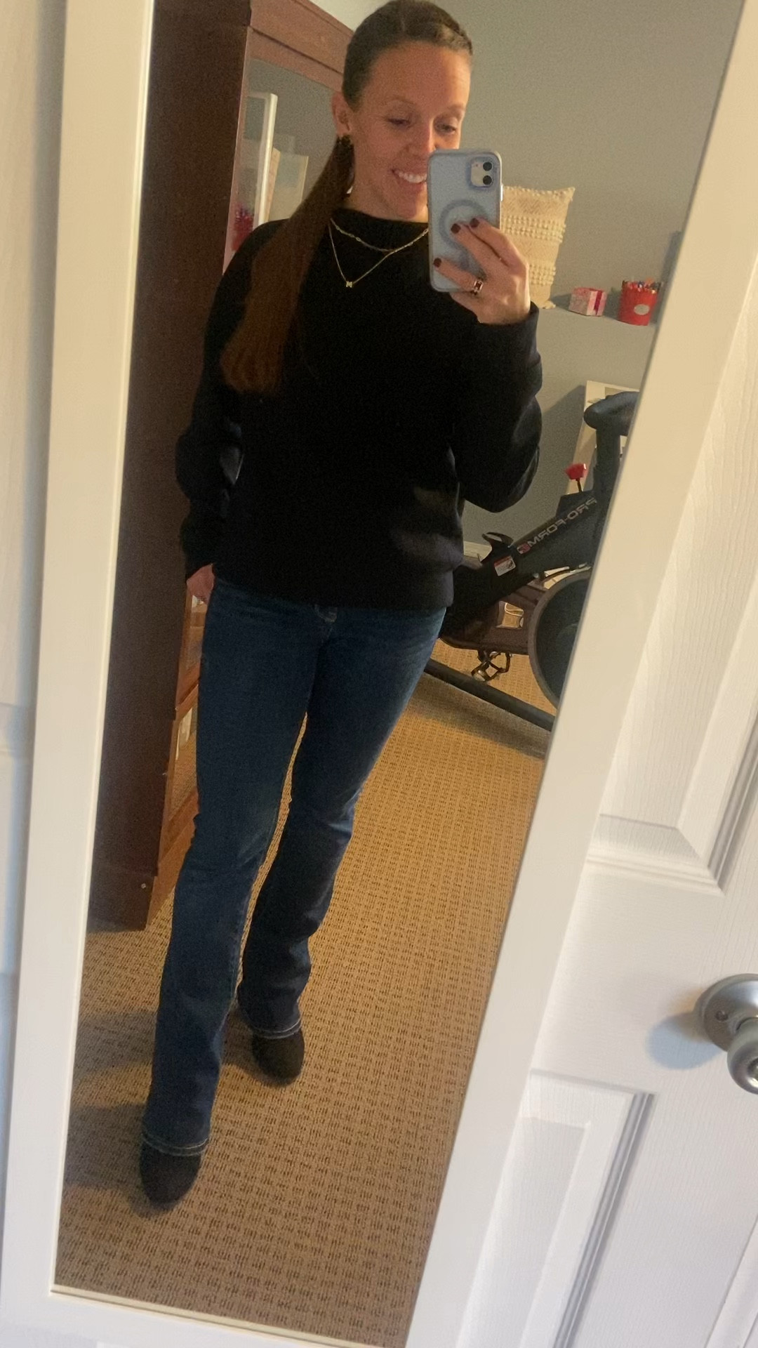 Jeans - ON SALE $35, more washes available. And my necklaces come as a two-pack and are a great gift idea, $13.  


#LTKWorkwear #LTKU #LTKOver40 #LTKGiftGuide #giftsforher #americaneagle #giftunder15 #teengirls #amazon #salefinds #under20 

#LTKFindsUnder50 #LTKStyleTip #LTKSaleAlert