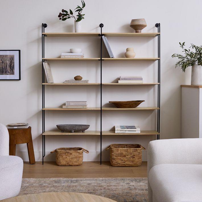Willow Modular 5-Shelf Wall Unit | West Elm (US)