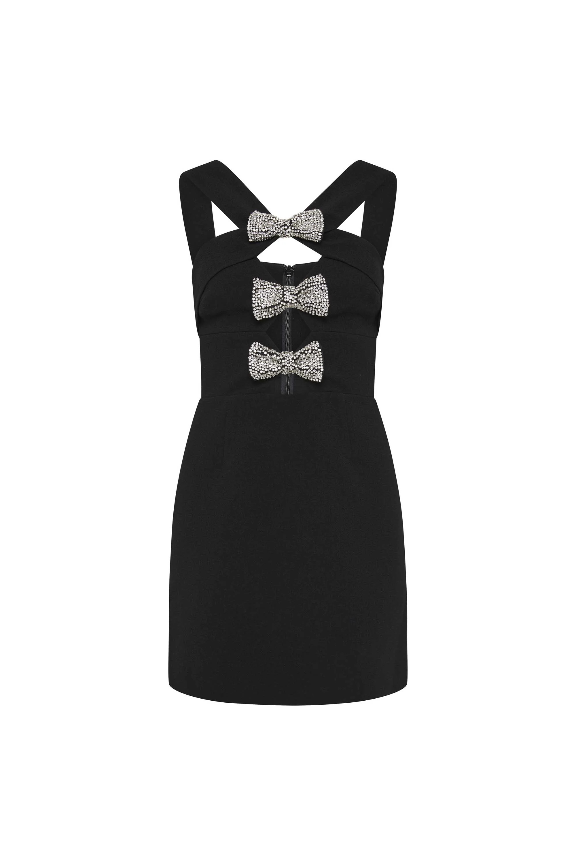 Rebecca Vallance - Eliana Bow Mini Dress | Rebecca Vallance (Global)