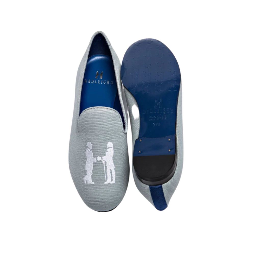 Slipper in Grey | Hadleighs