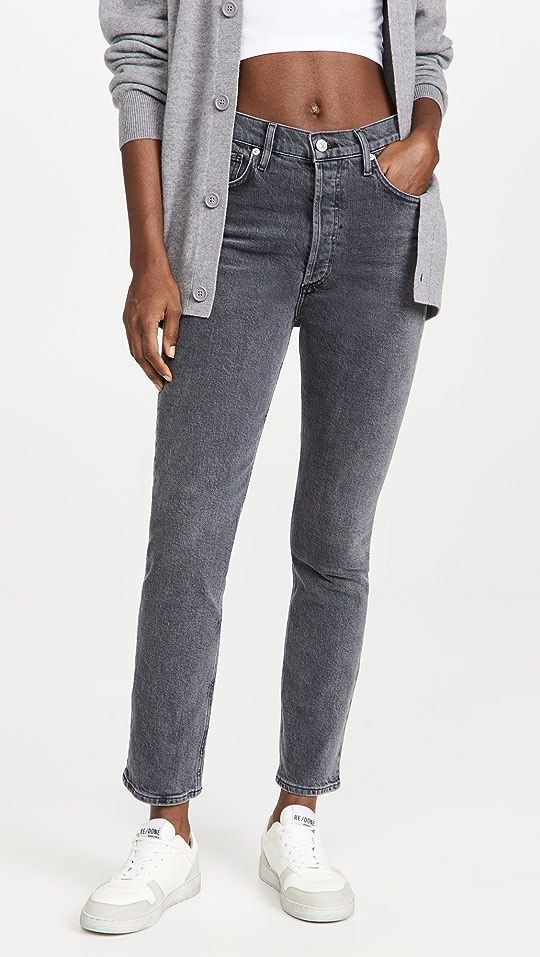 Charlotte High Rise Straight Jeans | Shopbop