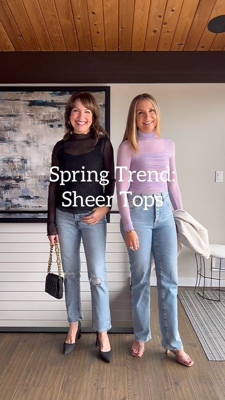New on LASTSEENWEARING.com! Spring Trends We’re Loving: Sheer Tops!💗🌸 (link in bio!) We had tons of fun doing our research, scouring sites for the cutest takes on the trend!
•
The result? Tips for styling sheer tops for date night, workwear, and casual too…PLUS suggestions for layering and options for dipping your toe into the trend if you’re not into a completely see-thru top!🫥 Click link in bio to read and shop our outfits + sheer top picks by following “lastseenwearing” on the @shop.LTK app OR shop on our lastseenwearing.com website! Links in stories too!🛍️

#LTKstyletip #LTKunder50 #LTKunder100