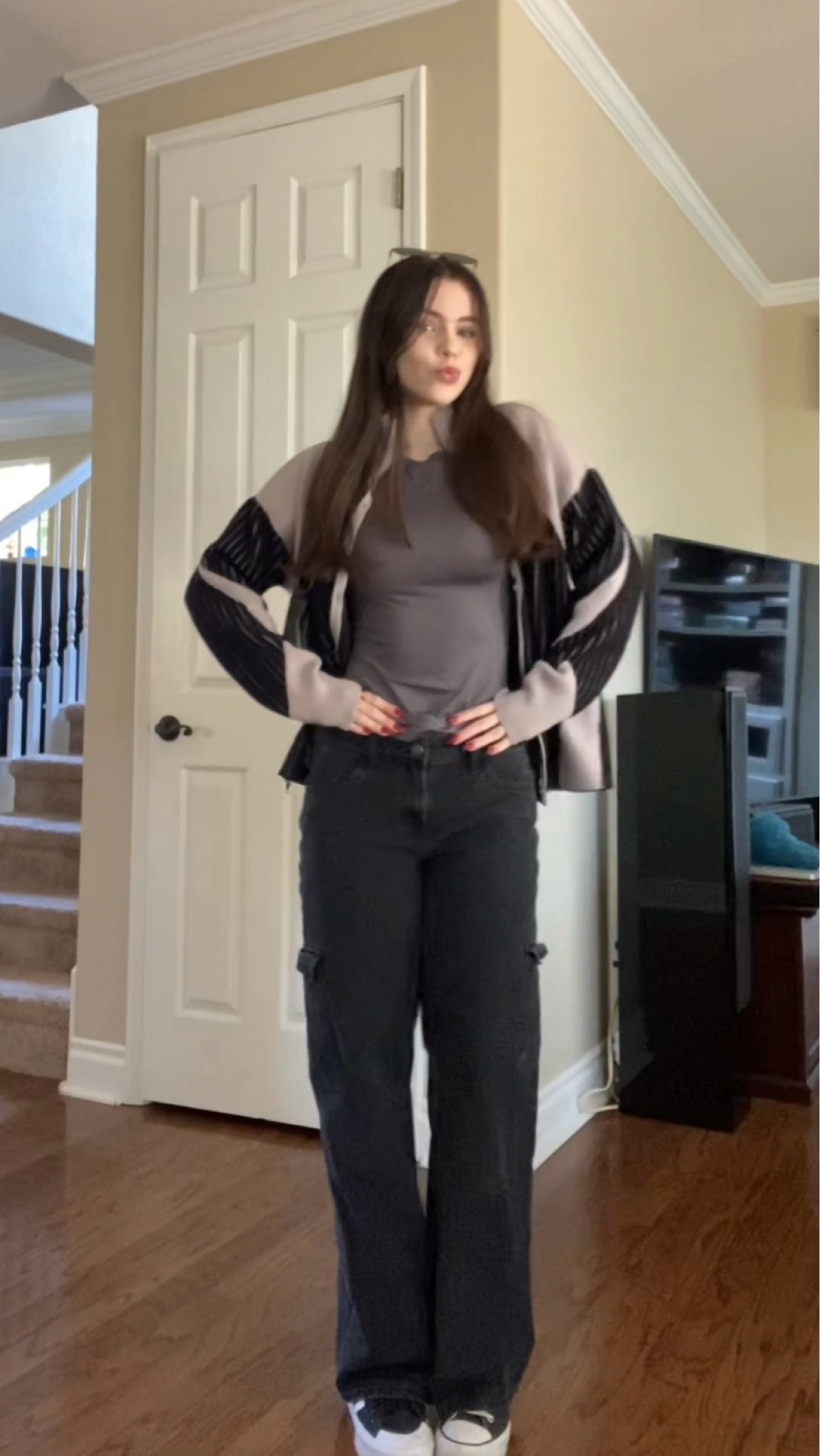 Outfit inspo! Help me choose which shoes to wear on my YouTube @sequinsandsatin 🖤

Sweater is from Aelfric Eden, code Sequins25 for $$ off🤭

Streetwear women / street style / street wear / Aelfric Eden / Baggy jeans / baggy jeans outfit / baggy pants / low rise baggy jeans outfits / black jeans outfits / black baggy jeans outfits / Baggy cargo / black baggy jeans / Cargo pants womens / cargo pants outfit / cargo pants pants / womens cargo pants / cargo jeans outfit / Winter outfit videos / winter outfits womens / winter outfits outfits / College outfits / college fashion / college class outfits / high school outfits / Hollister jeans / trendy outfits / trendy shoes / trending shoes / adidas outfits / converse outfits / Skims dupes / skims inspired / skims shirt dupes / dark outfits

#LTKFindsUnder100 #LTKFindsUnder50 #LTKSeasonal