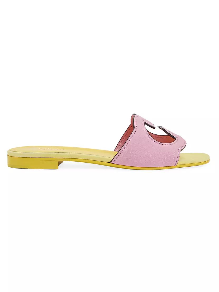 Suede Slide Sandals | Saks Fifth Avenue