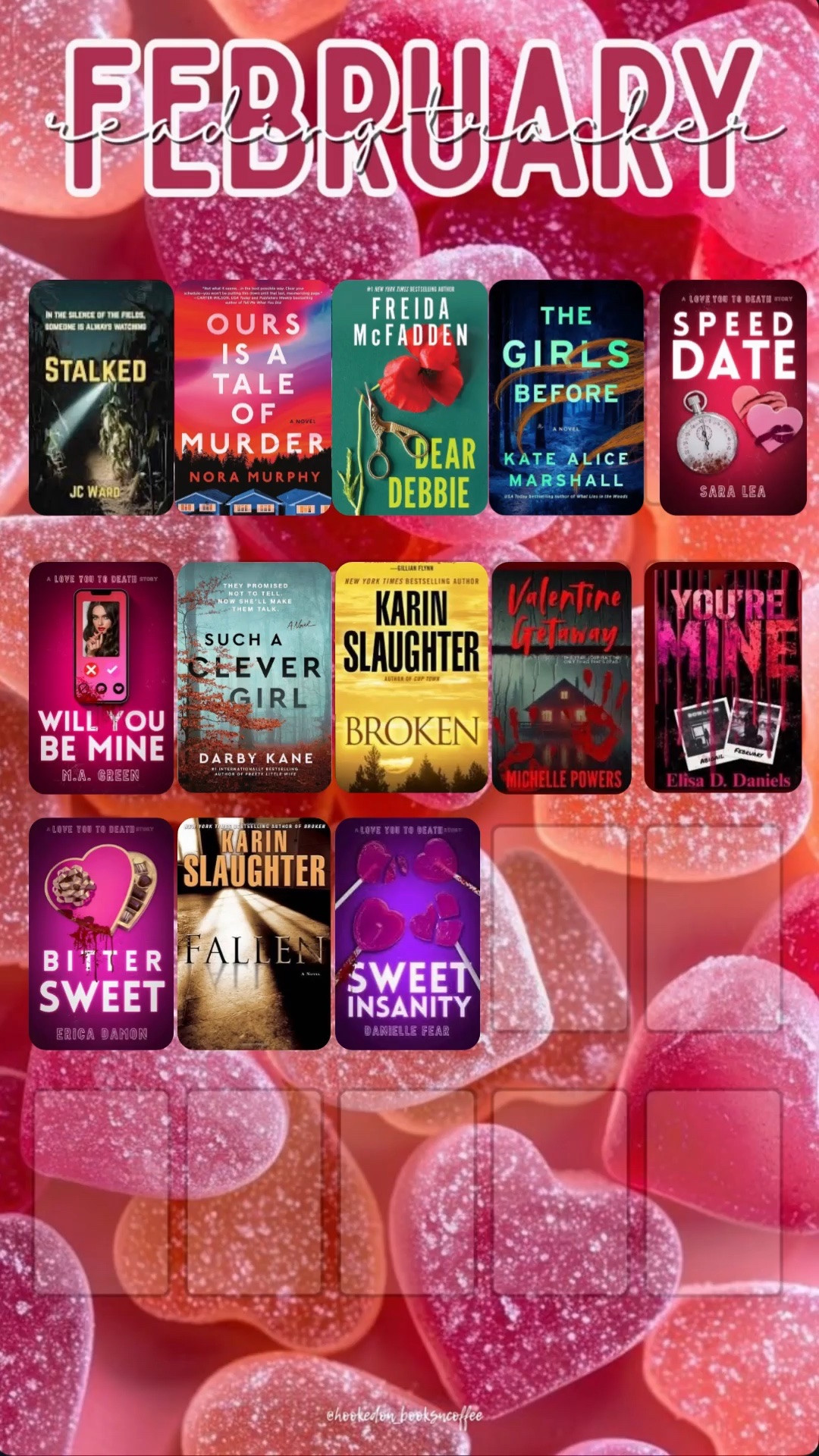 FEBRUARY READS! 

Check out what I read in February ❤️

For more and full reviews DM for more info! Books not tagged aren’t available for purchase 

#LTKselfcare #LTKSpringSale #LTKdayinmylife