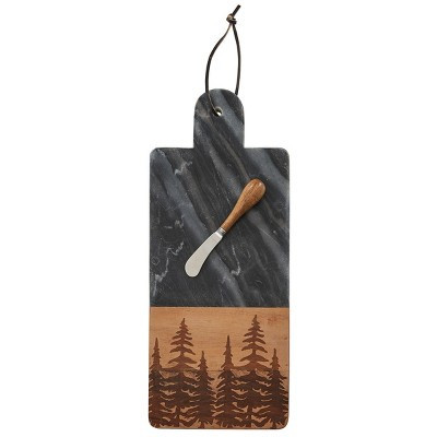 Park Designs Marble Cutting Board With Spreader | Target