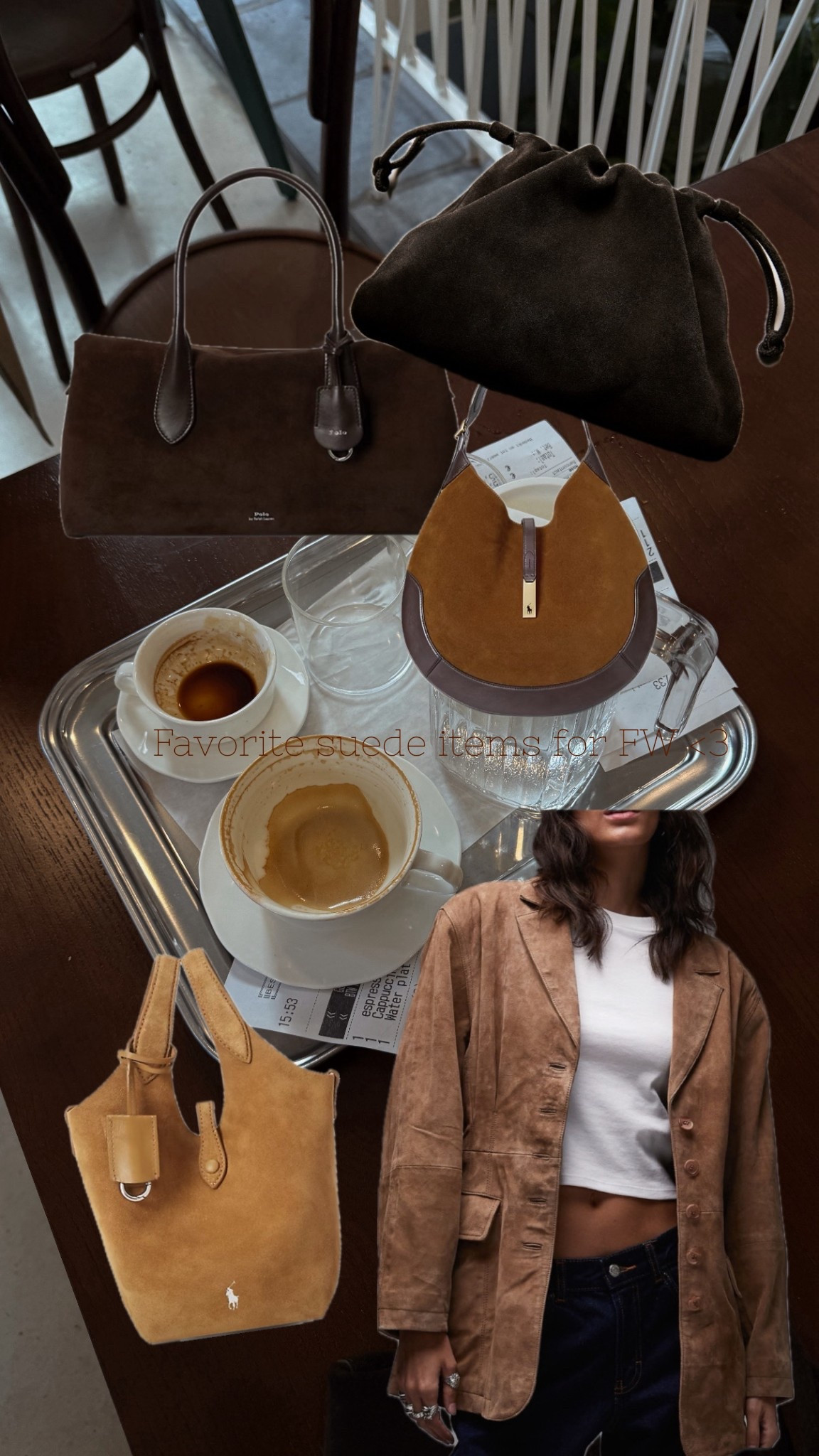 Favorite #suede items for fw <3 #suedebag #suedejacket #musthave 

#LTKItBag #LTKSeasonal #LTKStyleTip