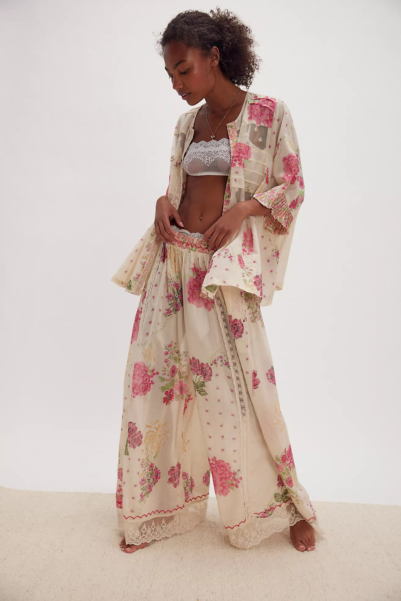 Hey Lover Printed Sleep Pants | Free People (Global - UK&FR Excluded)