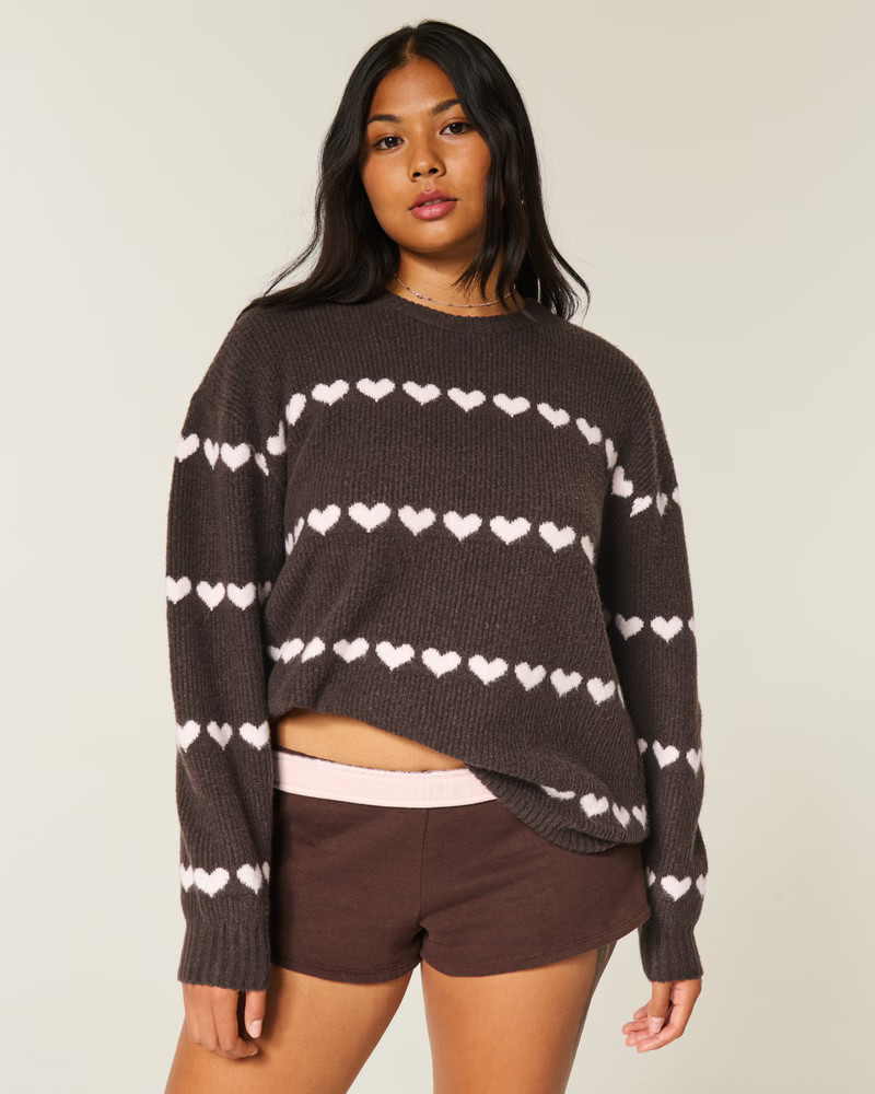 Easy Flying Birds Graphic Crew Sweater | Hollister (US)
