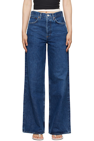 Blue Dame Jeans | SSENSE