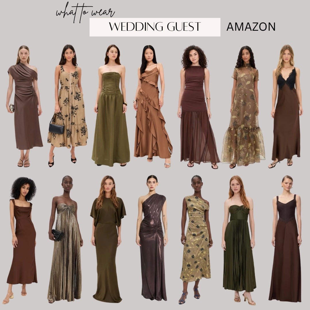 Need a last minute wedding guest dress? These options are available Amazon Prime fast shipping! 


ootd style fashion, wedding guest dress, fall wedding, fall bridesmaid dress, gown, formal event, black tie wedding, fall fashion autumn, brown dress, brown gown 

#LTKTravel #LTKWedding #LTKParties