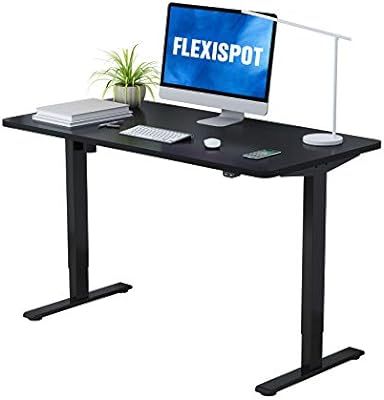 Flexispot Standing Desk 48 x 30 Inches Height Adjustable Desk Electric Sit Stand Desk Home Office... | Amazon (US)