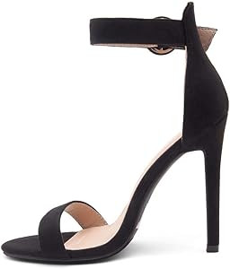 Herstyle Charming Women’s Open Toe Ankle Strap Stiletto Heel Dress Sandals Elegant Wedding Part... | Amazon (US)