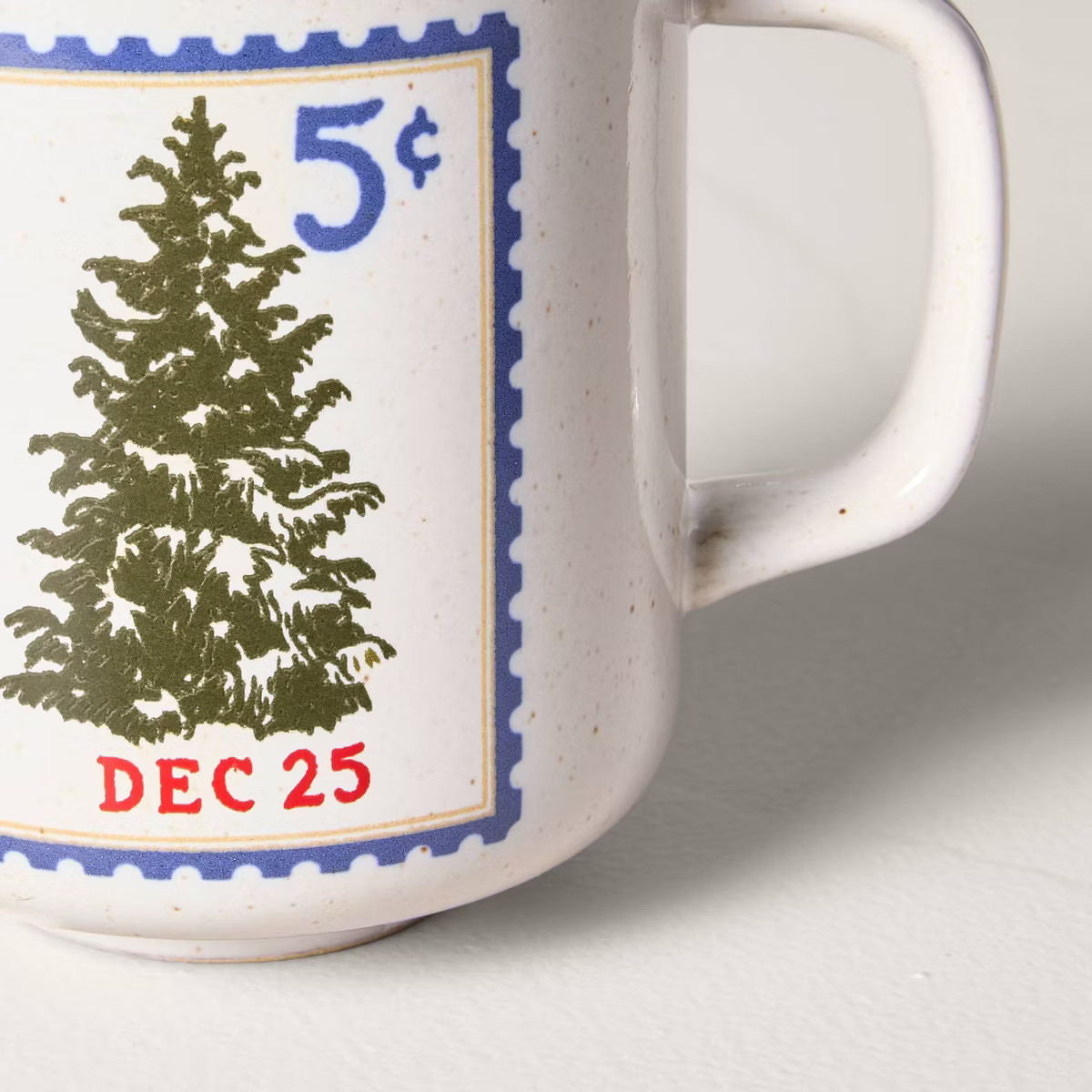 13oz Stoneware Christmas Stamp Mug - Hearth & Hand™ with Magnolia | Target