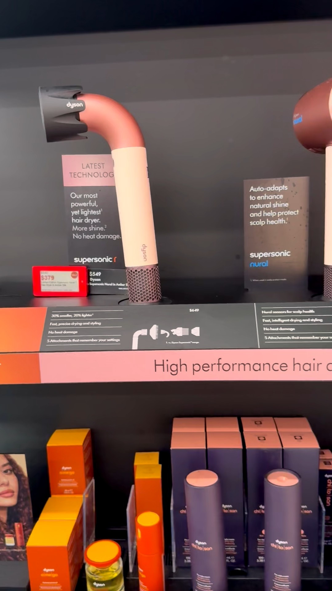 Dyson supersonic Nural hot dryer . Auto adapts to help Hair look shiny and protects scalp health. Best hair dryer! 

Hair care/self-care/beauty products/gift for her/best hairdryer/holiday wish list/Christmas shopping

#LTKGiftGuide #LTKSaleAlert #LTKBeauty