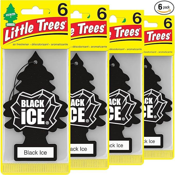 LITTLE TREES Car Air Freshener | Hanging Tree Provides Long Lasting Scent for Auto and Home | Bla... | Amazon (US)