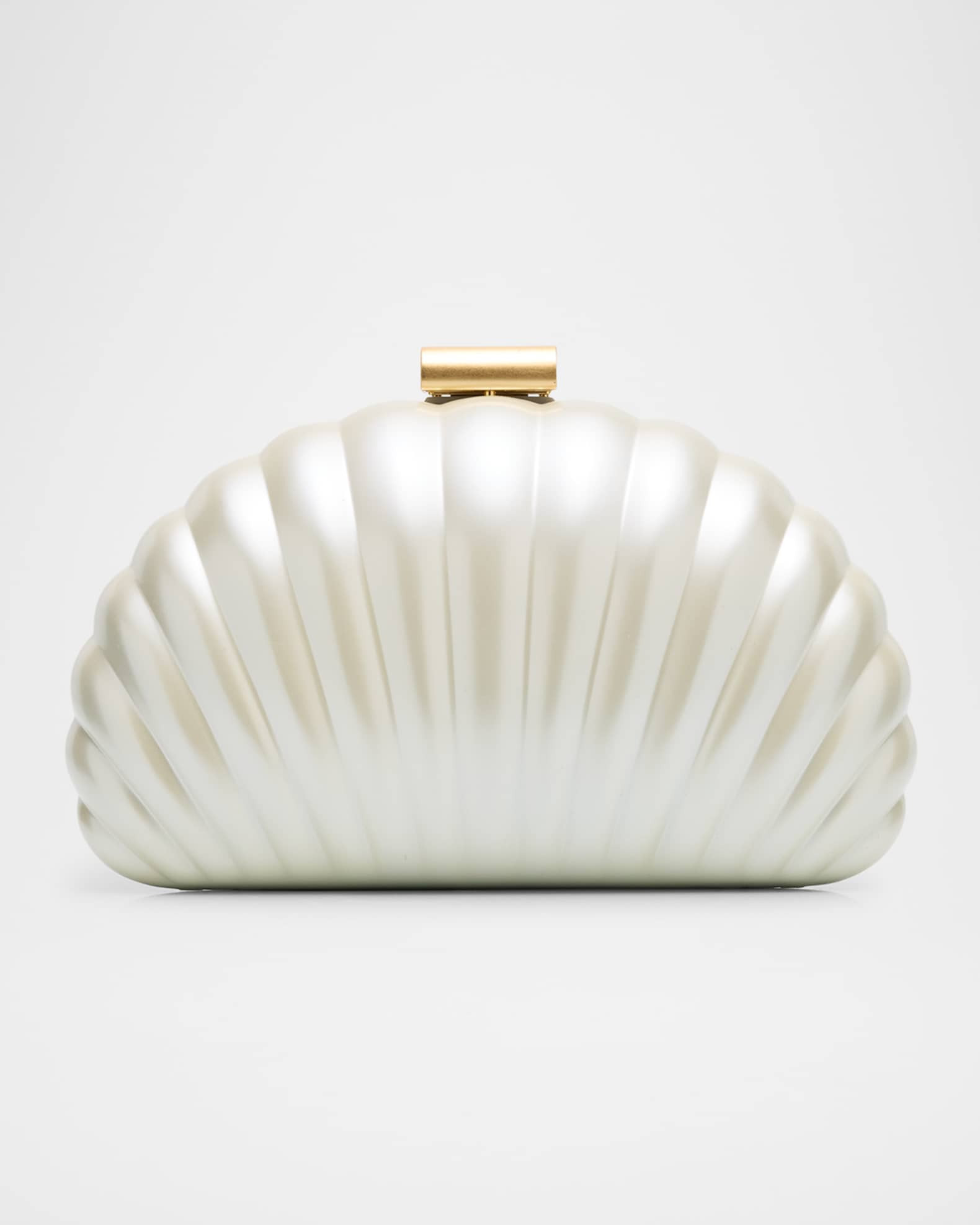 Monet Pearlized Shell Clutch Bag | Neiman Marcus