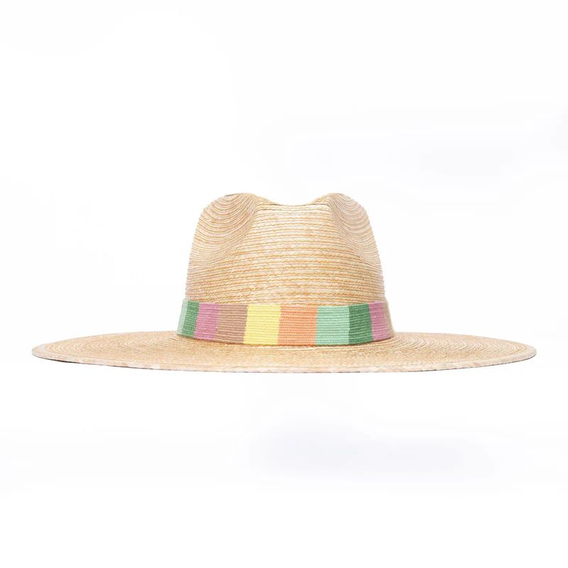 Umbrella Stripe Palm Hat | Sunshine Tienda