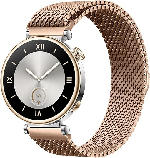 Milanese Loop for Garmin Venu 3S 2S/Vivoactive 4S/Forerunner 265S 255S Watch Band Women,18mm Stai... | Amazon (US)