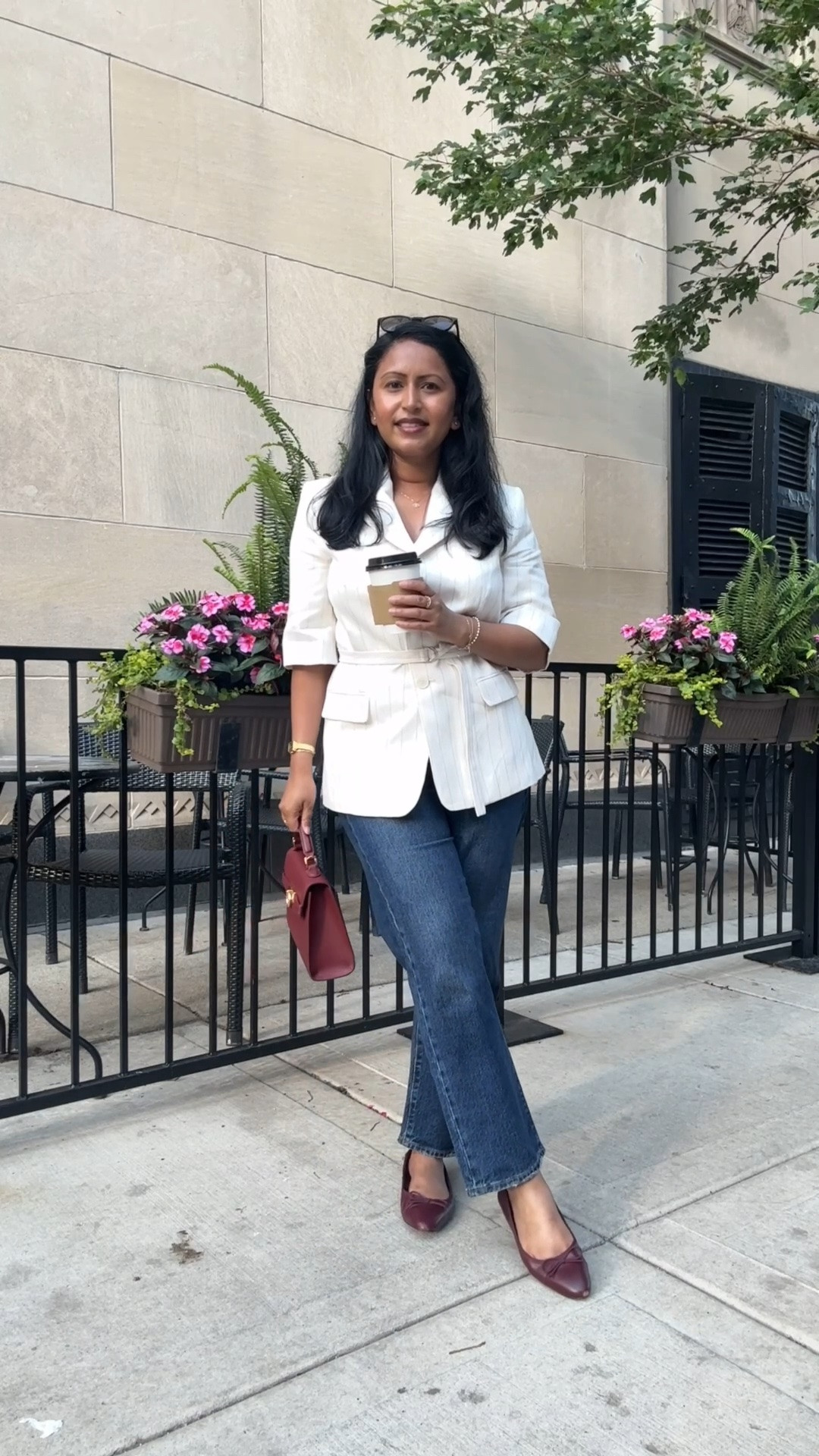 Summer linen blazers and city coffee strolls ☕️👌🏽

#LTKootd #LTKPetite #LTKSeasonal
