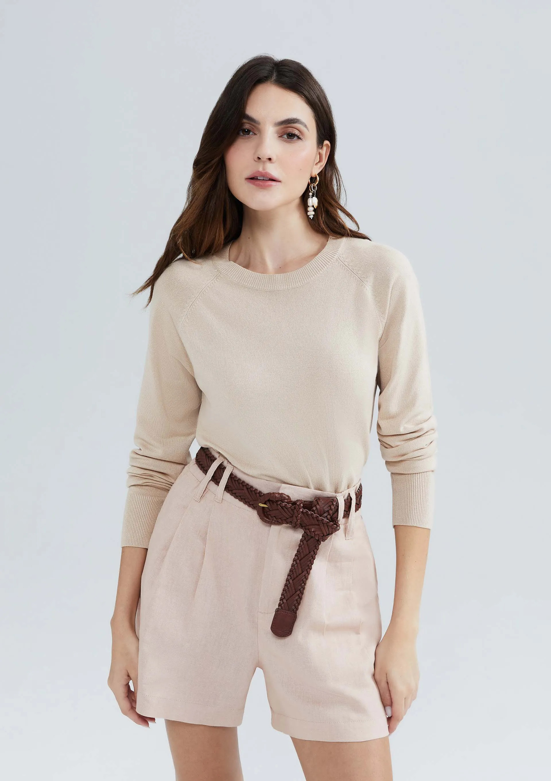 Blusão Feminino Em Tricô De Poliamida - Hering Store | Hering (BR)
