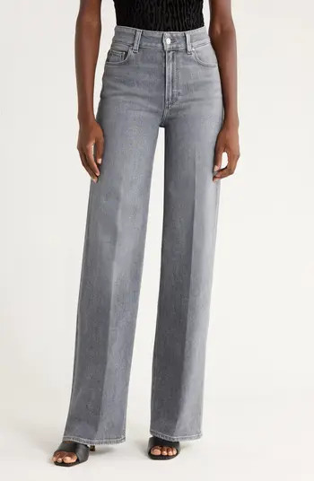 PAIGE Sasha High Waist Wide Leg Jeans | Nordstrom | Nordstrom