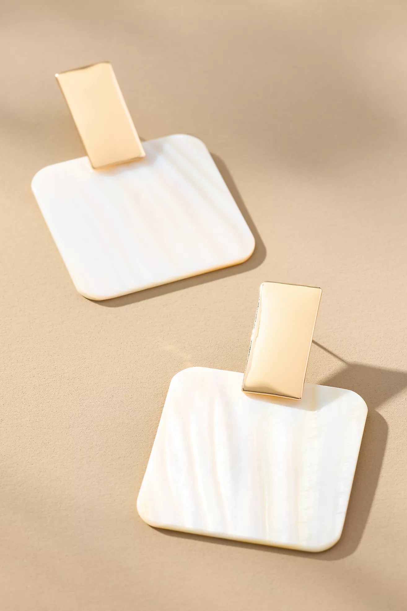 Shaped Pearl Drop Earrings | Anthropologie (US)