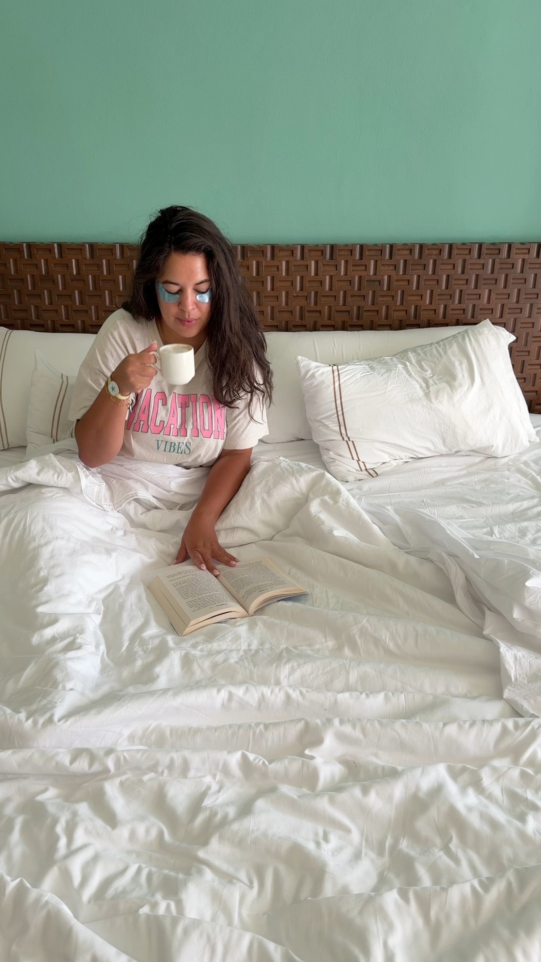 My daily morning ritual: coffee, reading & eye masks. Even when I’m on vacation. 

I love a good slow morning.

#LTKdayinmylife #LTKselfcare #LTKBeauty