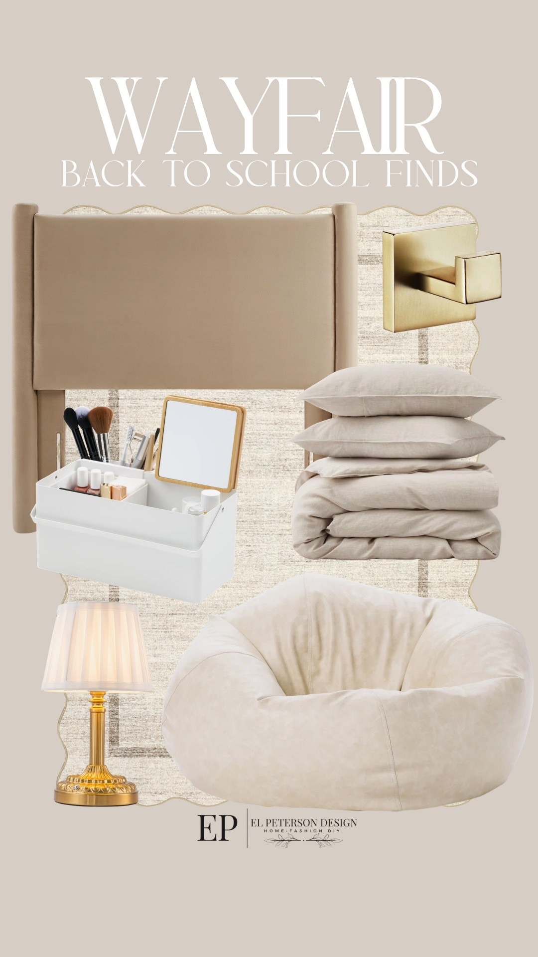#Ad Our son Gavin is getting ready to head off to college, and I’m still not sure how we got here so fast 🥹🤍

I’ve partnered with @Wayfair to get his dorm ready with stylish, space-saving essentials that make the most of every inch. From smart storage and organization to functional everyday pieces, Wayfair made it so easy to find everything he needs to create a dorm that feels comfortable, organized, and a little more like home.

Such a bittersweet milestone for us, but knowing he’s heading into this next chapter with a space that’s ready for the school year gives us a little extra peace of mind. 🤍

@wayfair #WayfairPartner #Wayfair #Ad #BacktoSchoolwithWayfair
@Shop.LTK #liketkit liketk.it/xx


Wayfair 
Back to School
Headboard
Duvet set
Hooks
Table lamp
Bean bag
Rug
Makeup container

#LTKHome