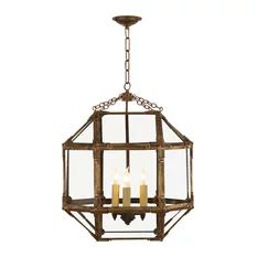 https://www.houzz.com/product/99340527-suzanne-kasler-morris-medium-lantern-gilded-iron-transitional | Houzz 