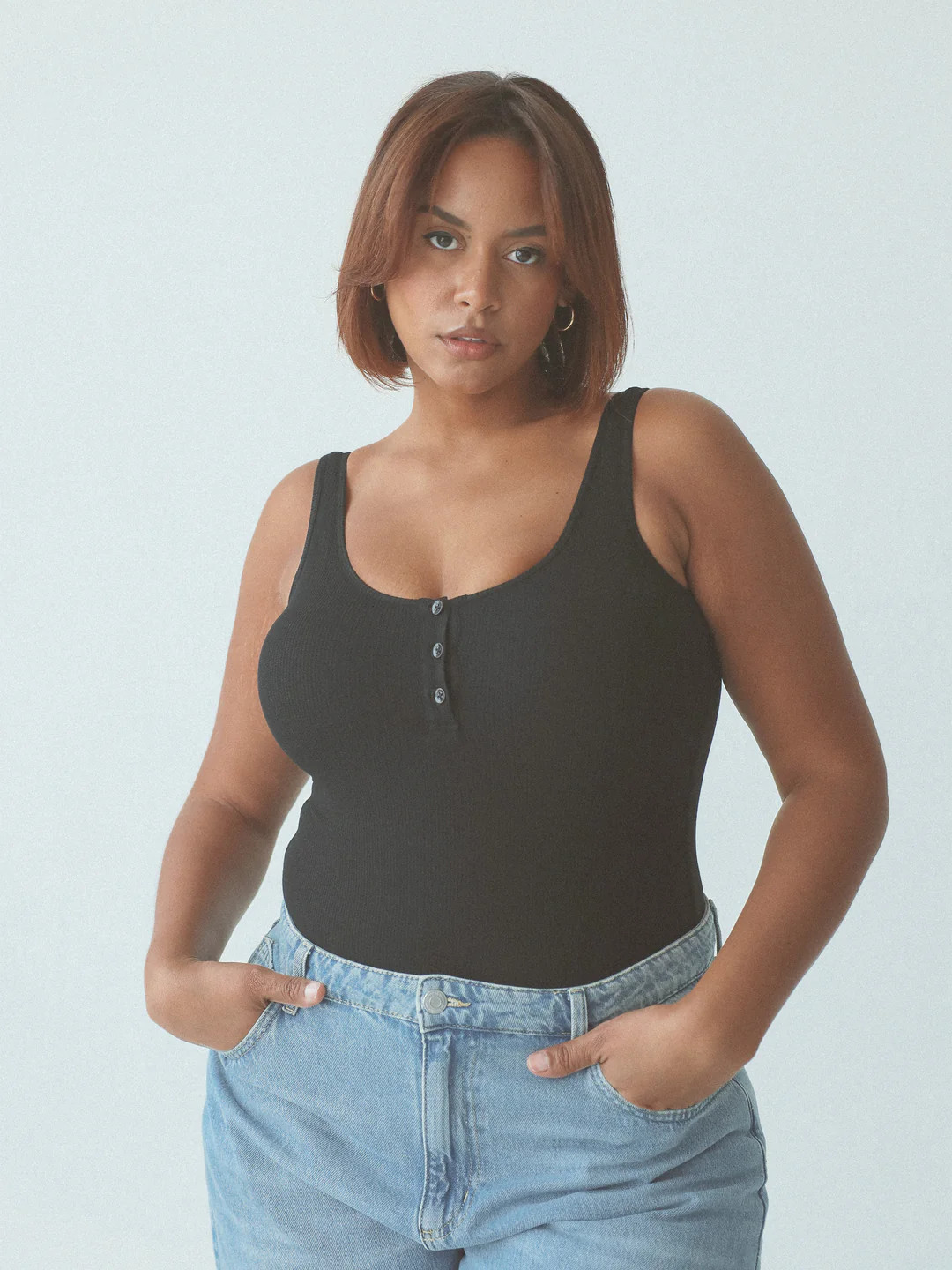 Henley Tank Bramisuit | Klassy