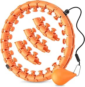 YOMISOY Weighted Exercise Hoop Plus Size for Adults Weight Loss, Smart 32 Knots Infinity Fitness ... | Amazon (US)