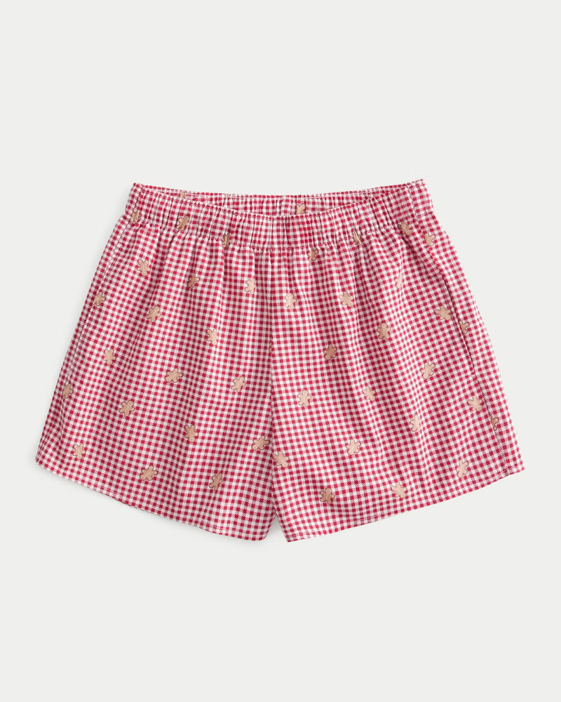 Women's Poplin Boxer Shorts from Hollister | Hollister (US)