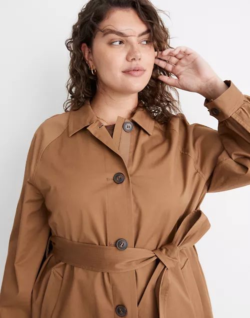 Montrose Belted Trench Coat | Madewell
