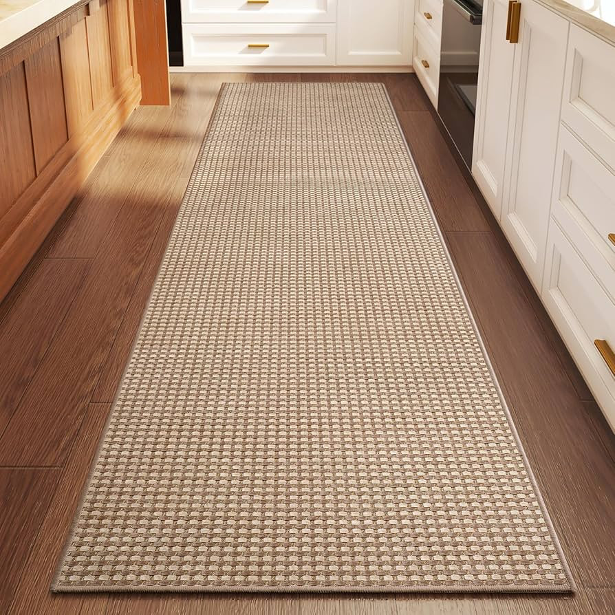 YDKGL 2x6 ft Kitchen Runner Rug Mat Non Slip Boho Woven Hallway Runner Washable, Soft Long Entryw... | Amazon (US)