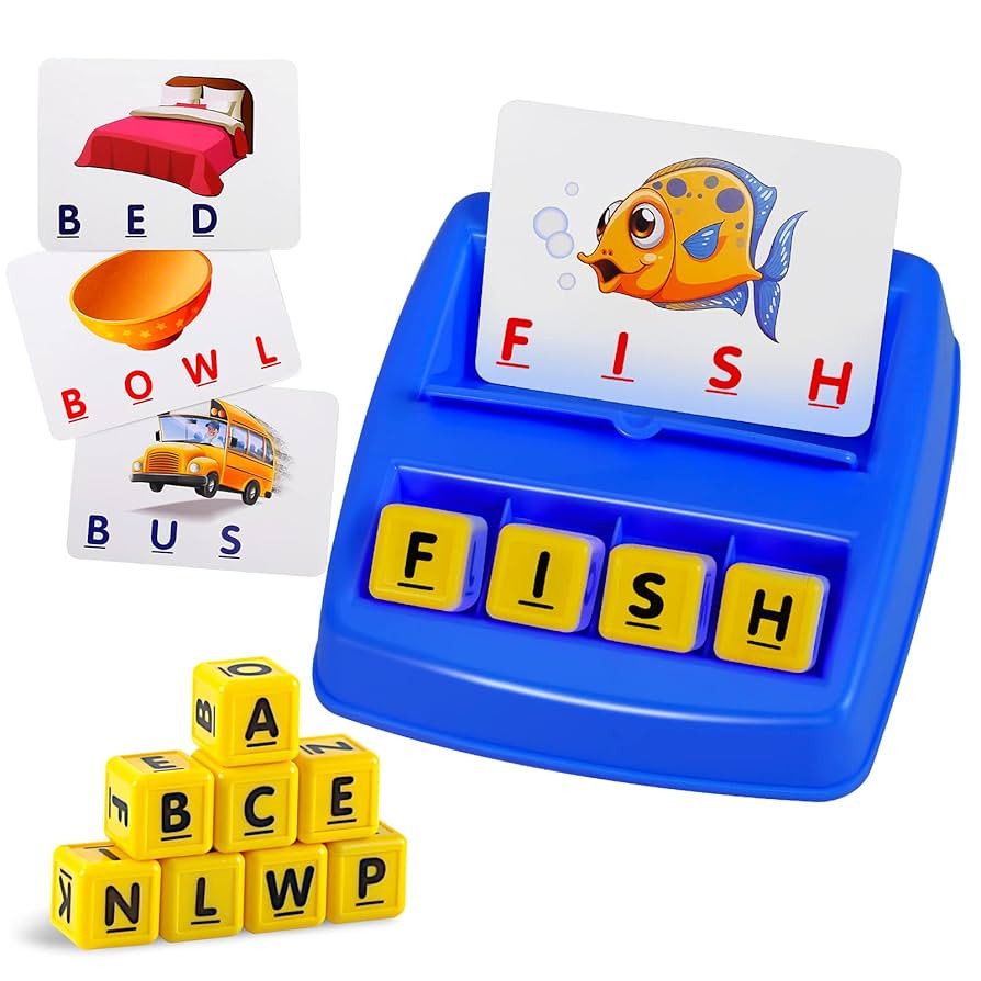 Matching Letter Game, Spelling Word and Increases Memory, Early Learning Educational Toy for Pres... | Amazon (US)