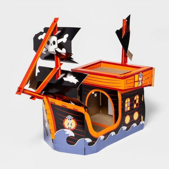 Pirate Ship Cat Scratcher Toy - Hyde & EEK! Boutique™ | Target