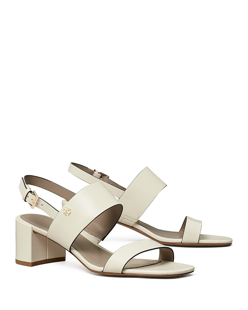 Tory Burch Women's Leather Block Heel Sandals | Bloomingdale's (US)