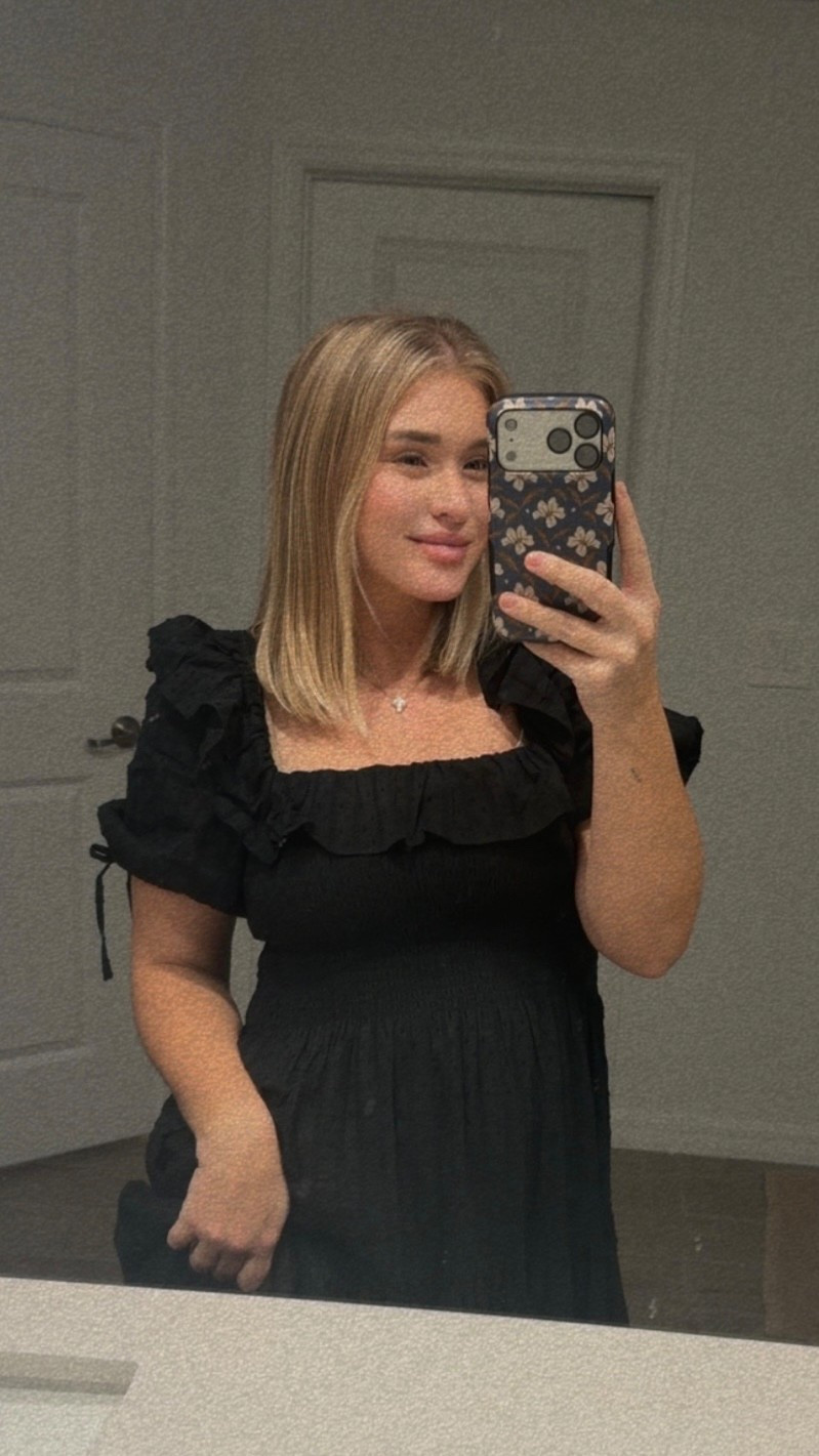 Shop for less hill house puffy sleeve dress 

#LTKWorkwear #LTKmomlife #LTKBump